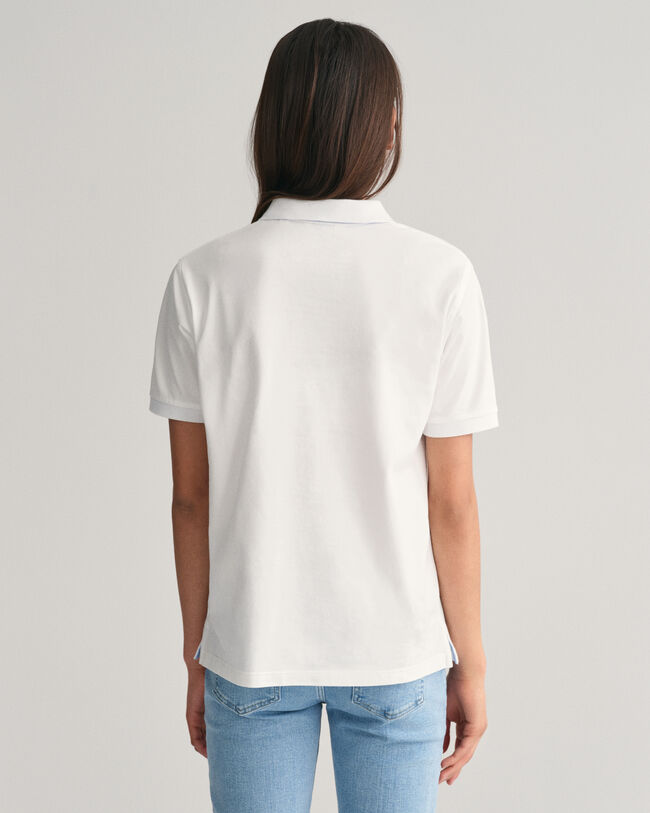 Polo de piqu&eacute; en contraste Teens