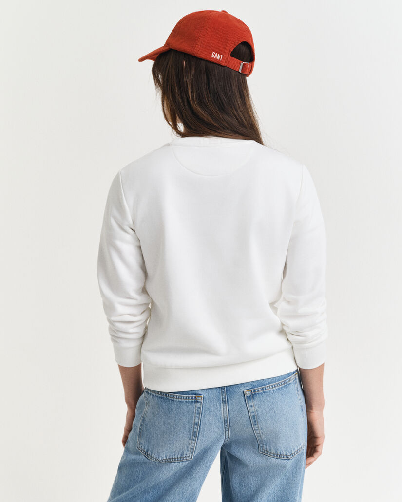 Sudadera Tonal Shield de cuello redondo