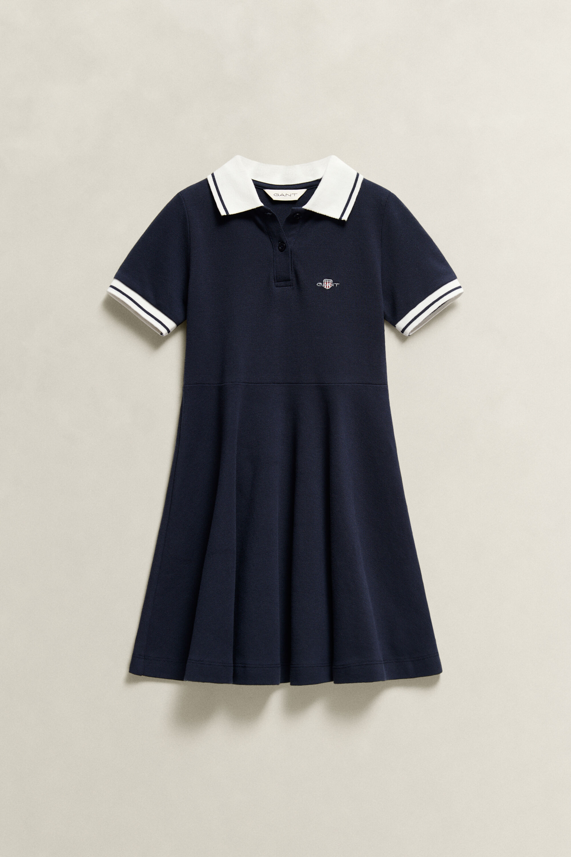 Vestido tipo polo Shield Girls