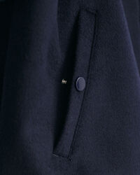 Cazadora bomber de lana