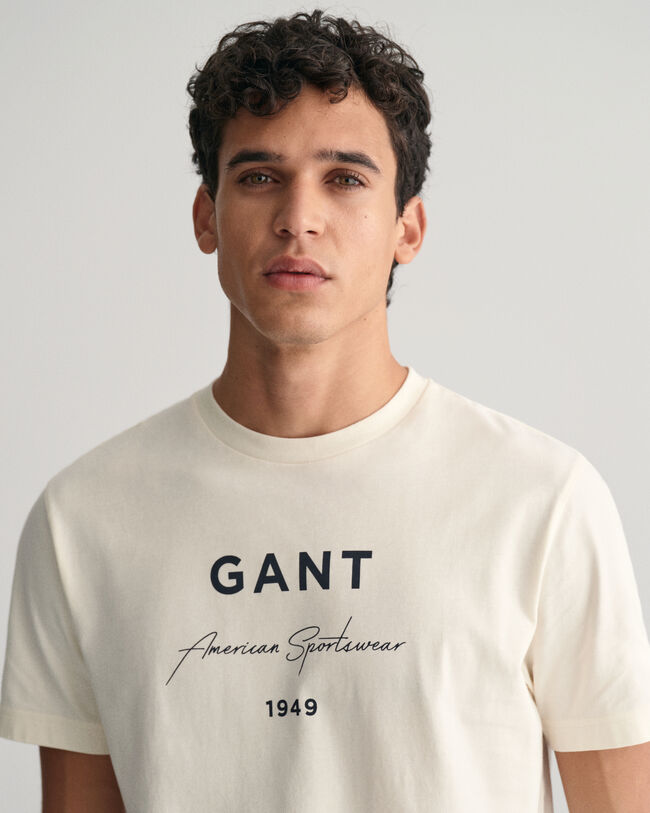 Camiseta GANT Script Graphic