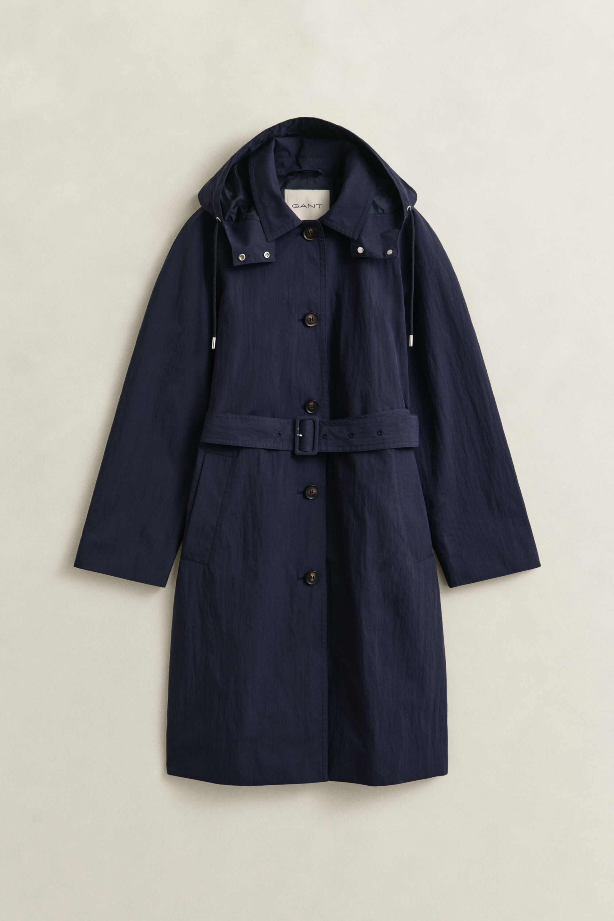 Cortavientos con cinturón