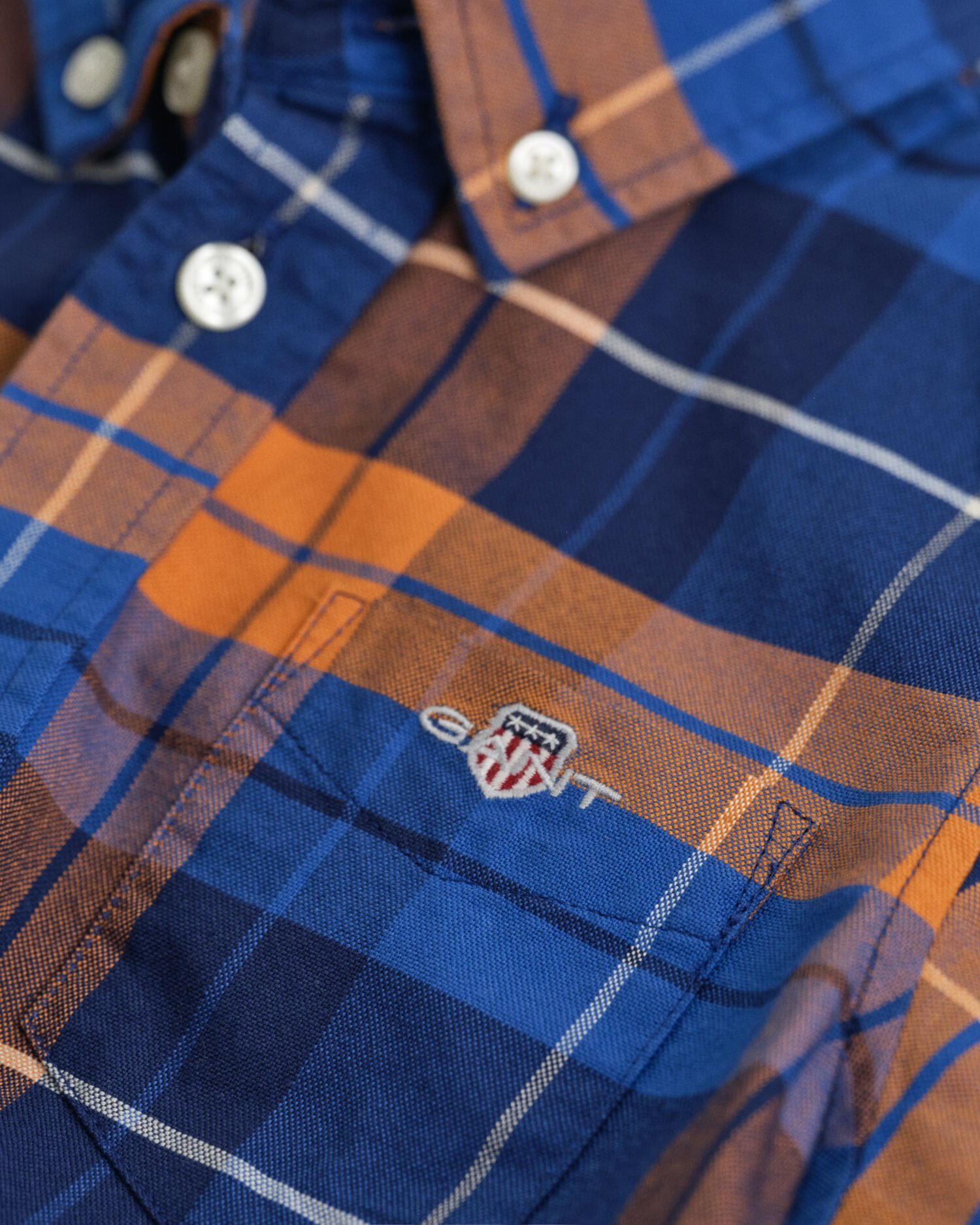 Camisa Oxford a cuadros Shield Kids