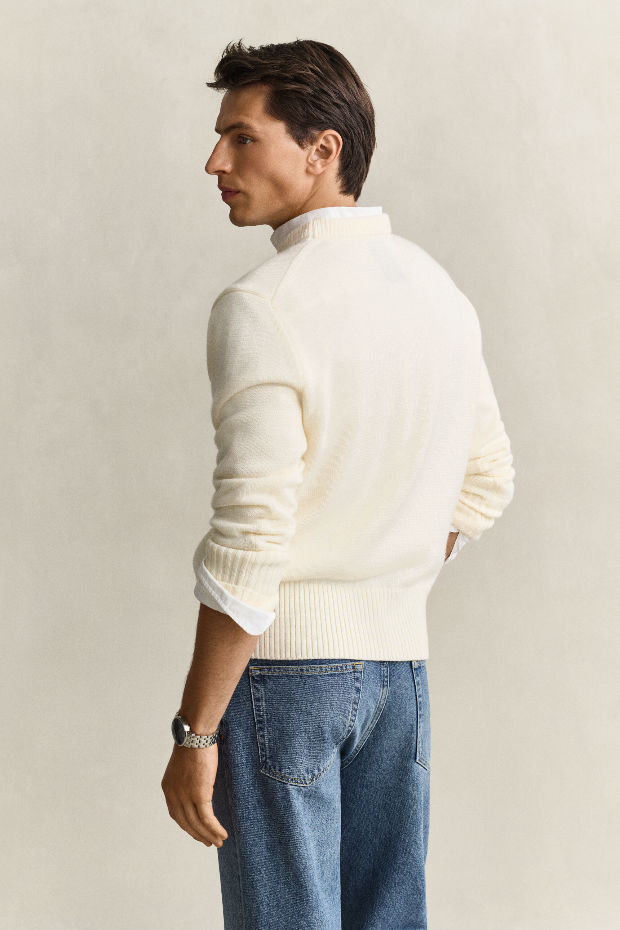 Jersey de lana merino Gant x Yale