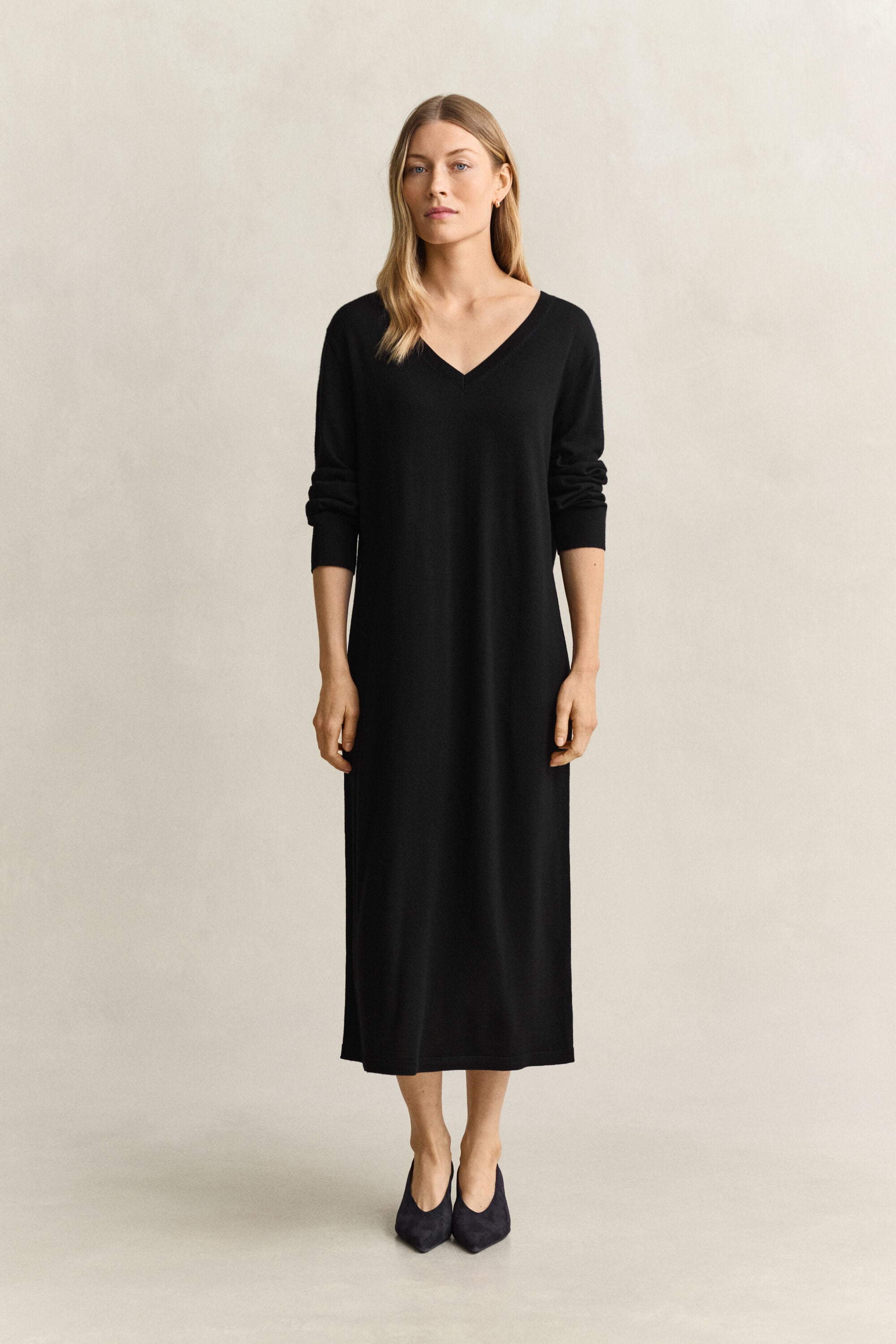 Vestido de lana merino extrafina