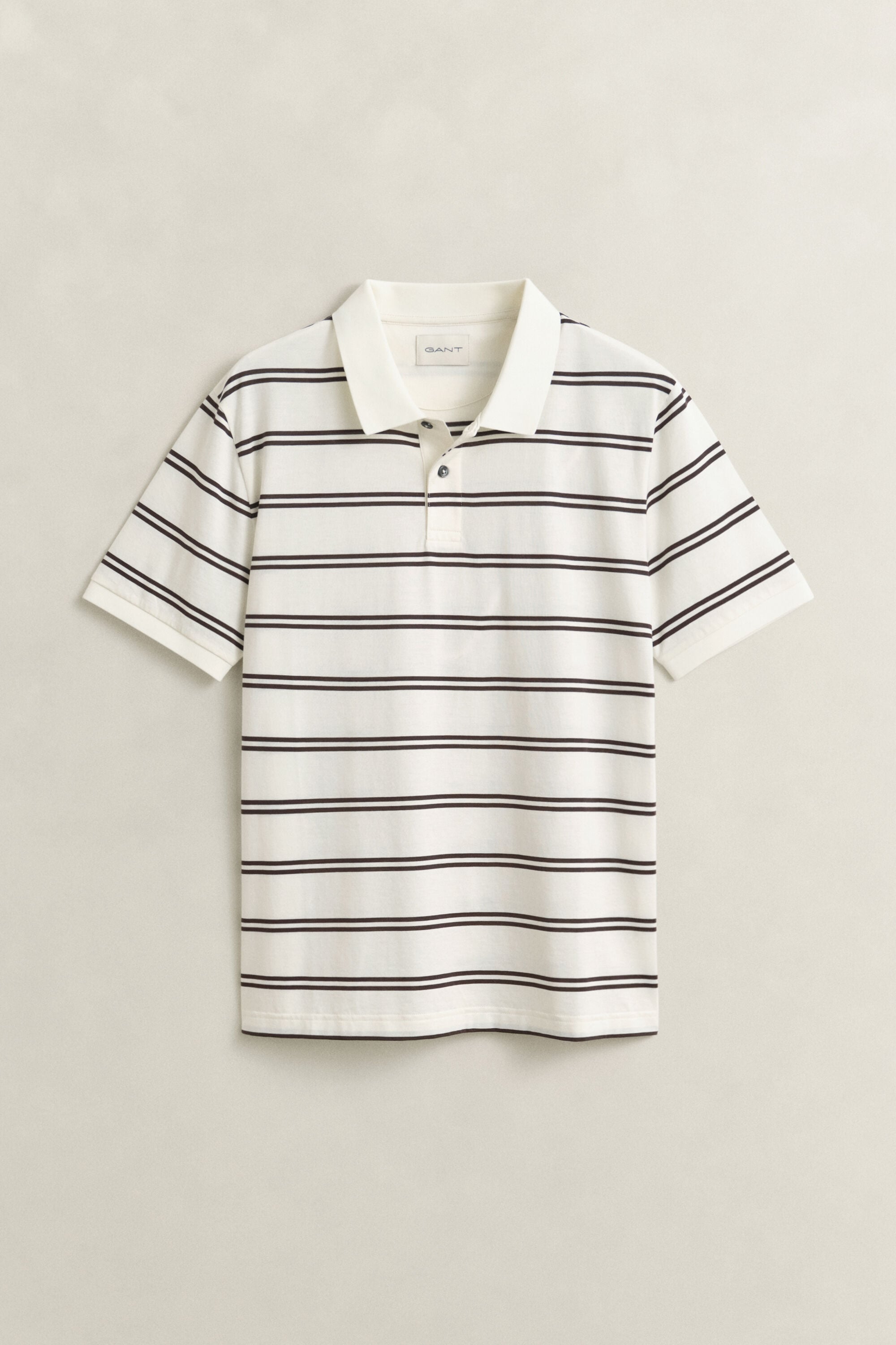 Polo de algodón pima a rayas