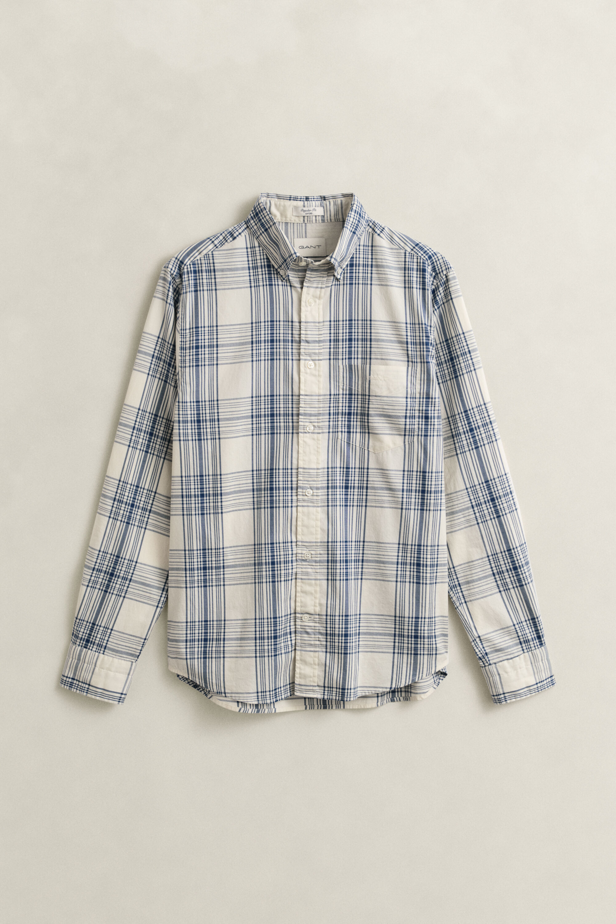 Camisa Oxford Regular Fit Dreamy a cuadros