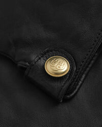 Guantes de piel con botones