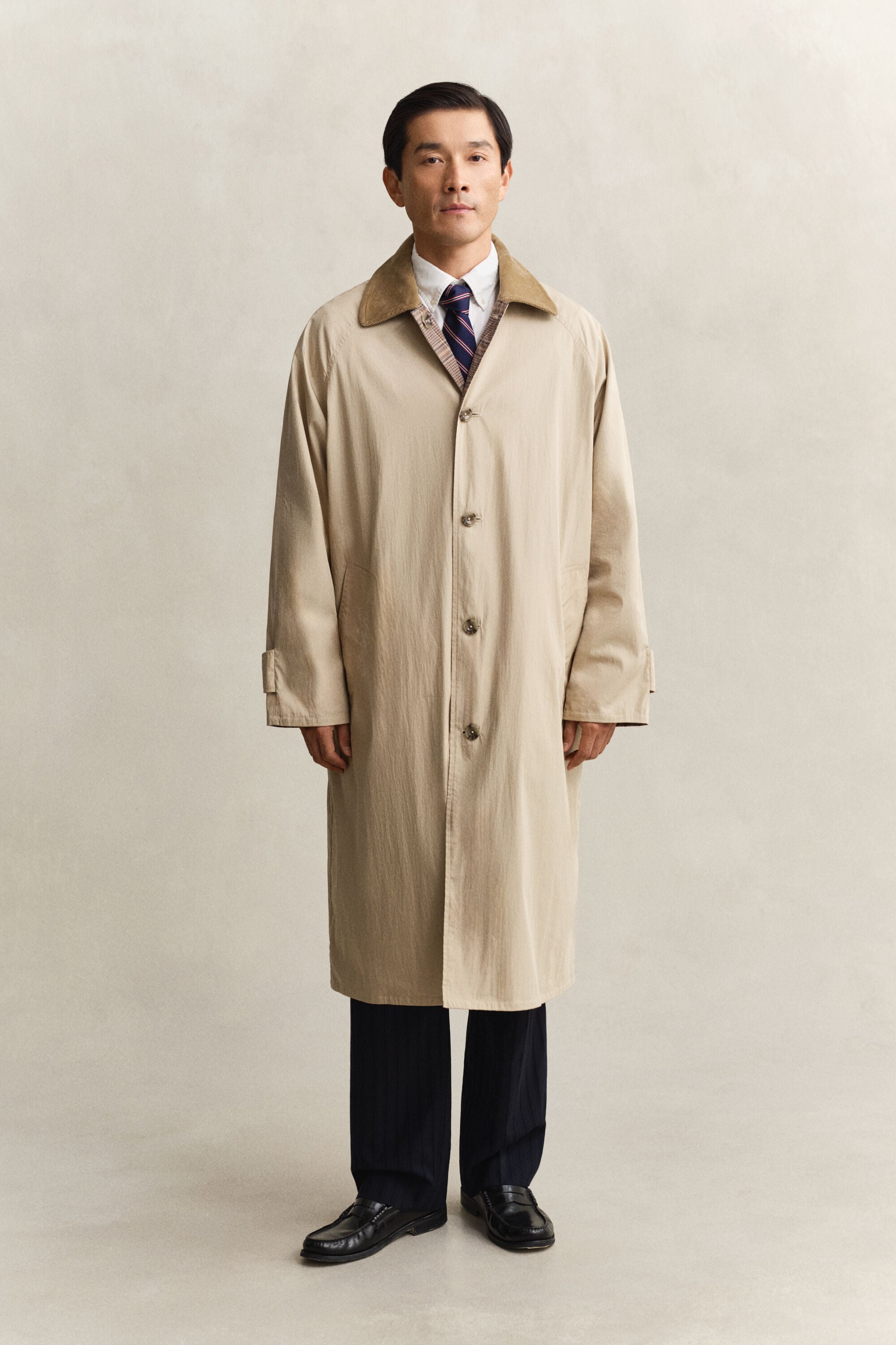 Abrigo reversible ligero
