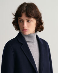 Americana recta cosida a mano