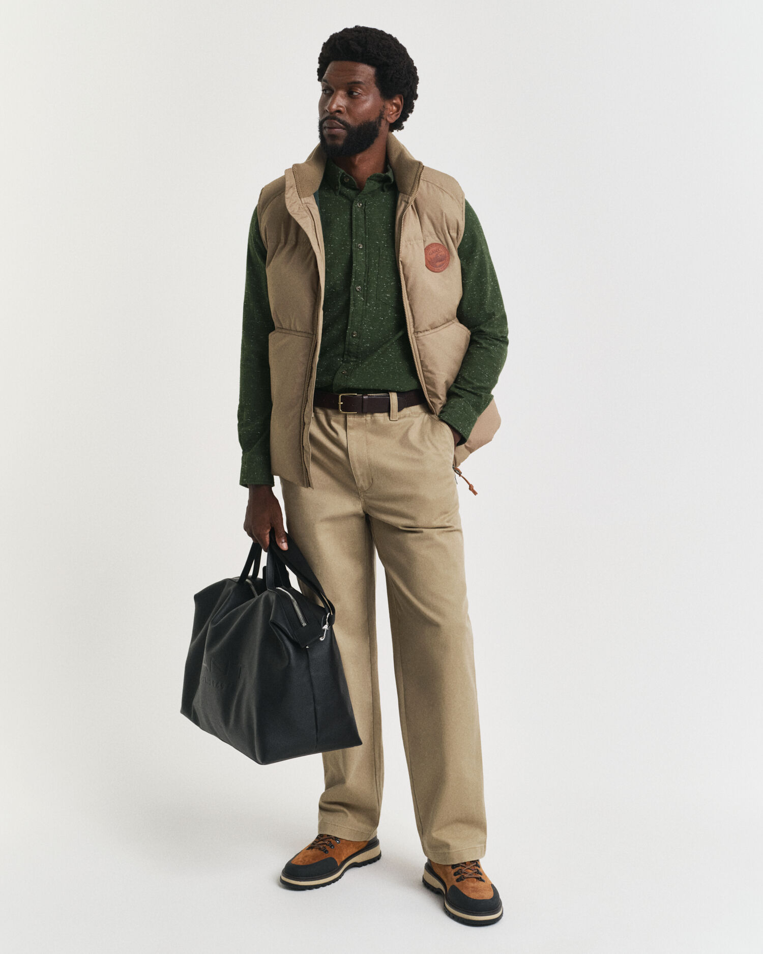 Camisa Regular Fit de franela con nepps