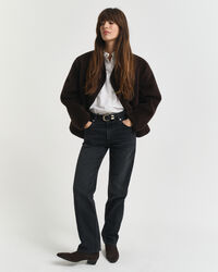 Vaqueros elásticos de pernera recta