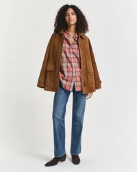 Camisa Relaxed Fit de franela a cuadros