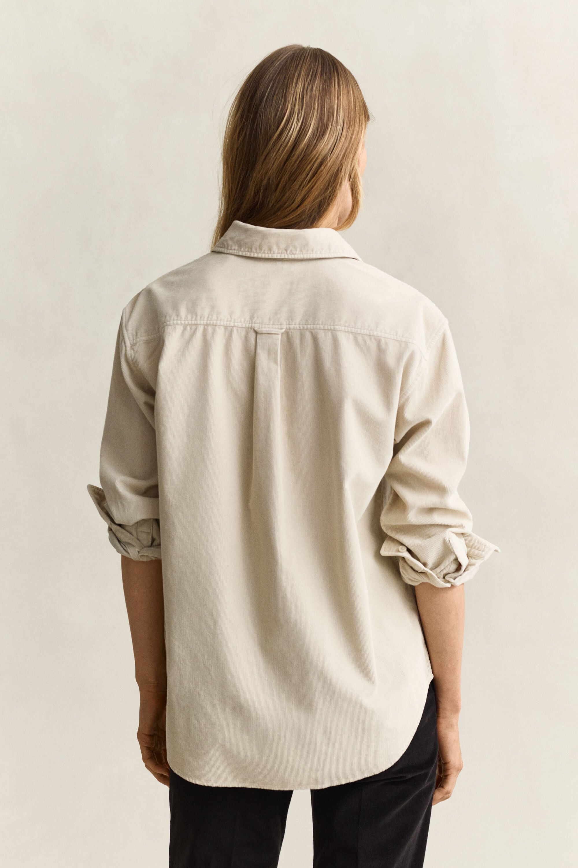 Camisa Relaxed Fit de pana