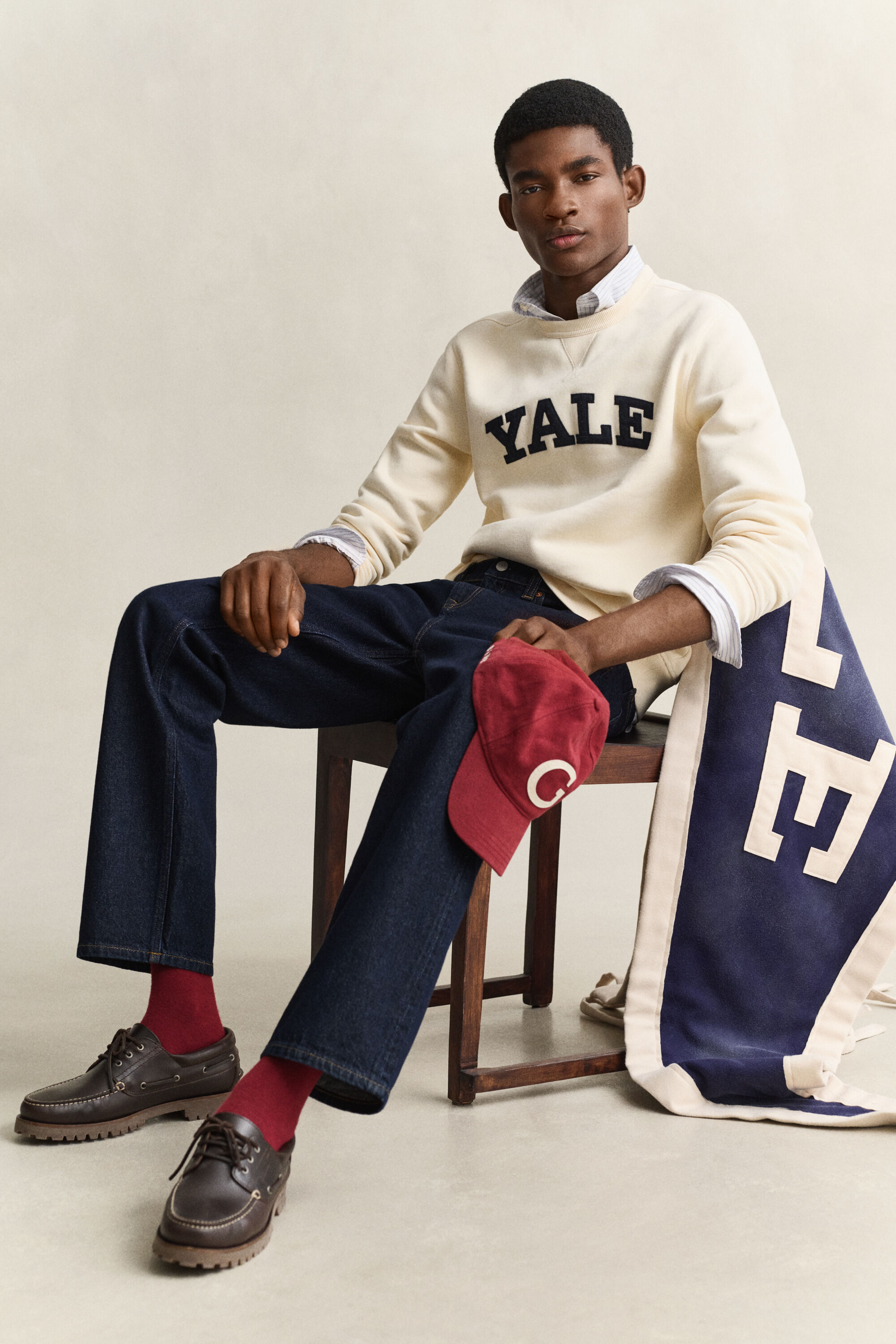 Sudadera de cuello redondo Gant x Yale