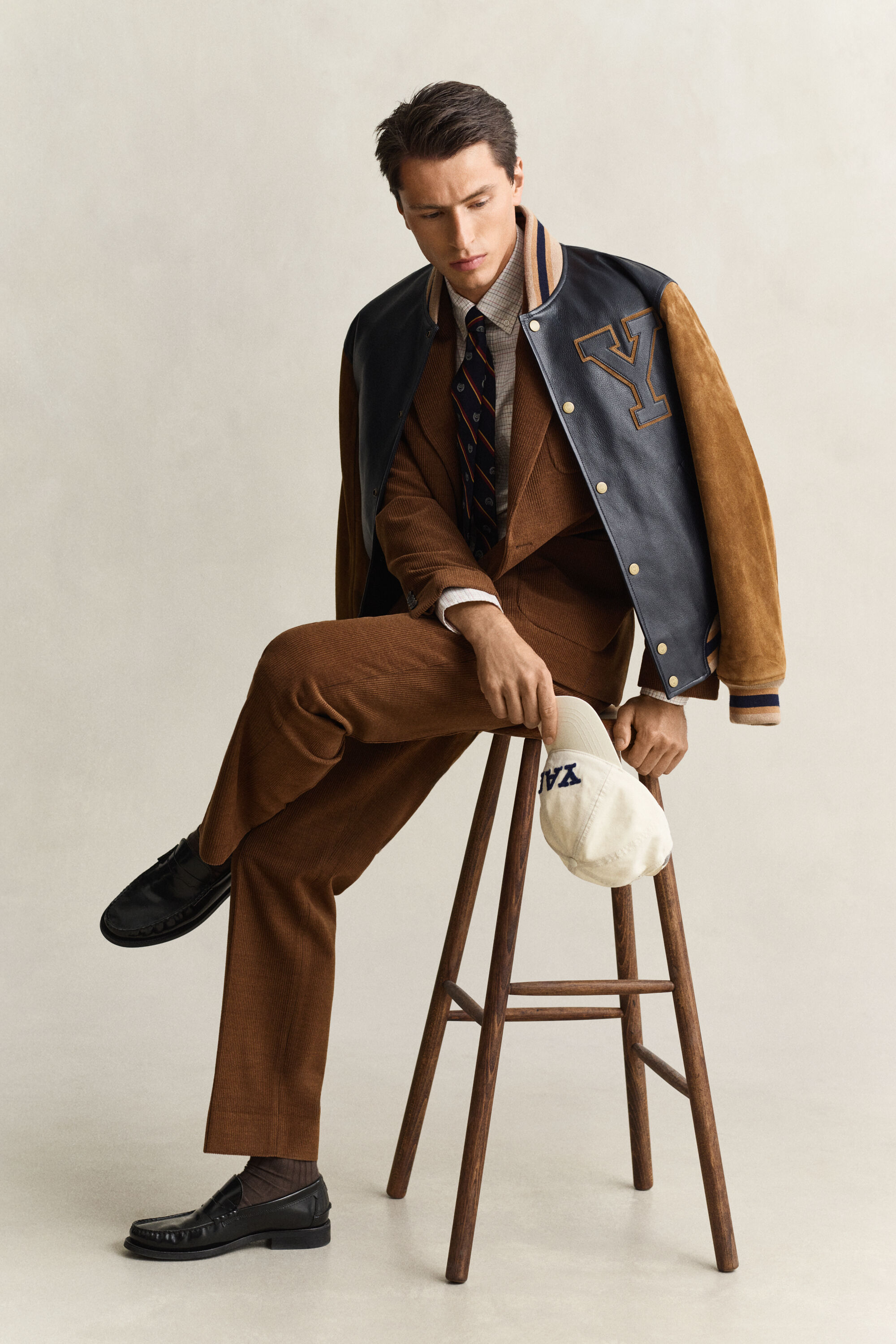 Americana de pana de lana Gant x Yale