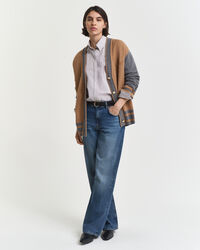 Cárdigan con cuello de pico GANT Varsity