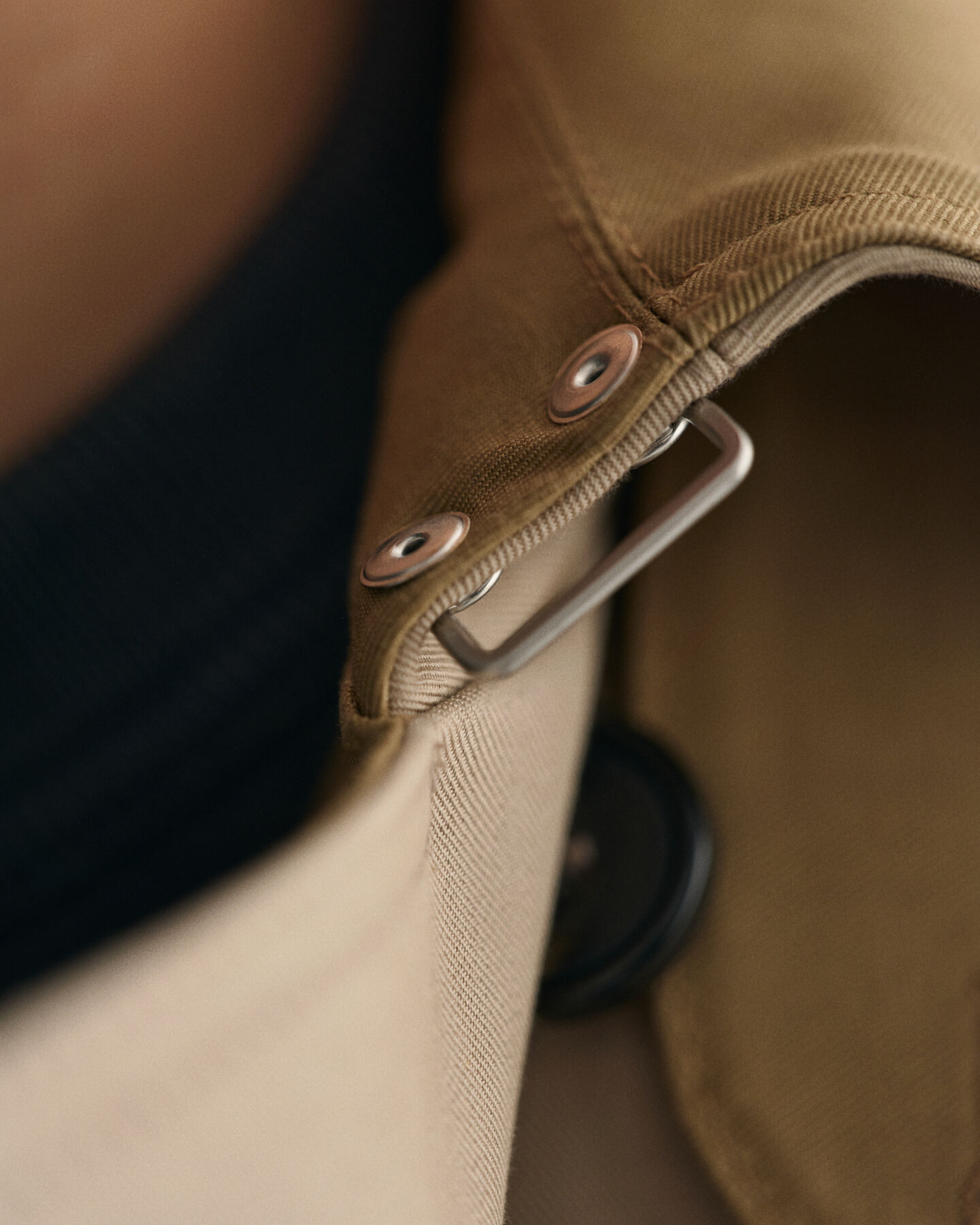 Gabardina de algodón grueso