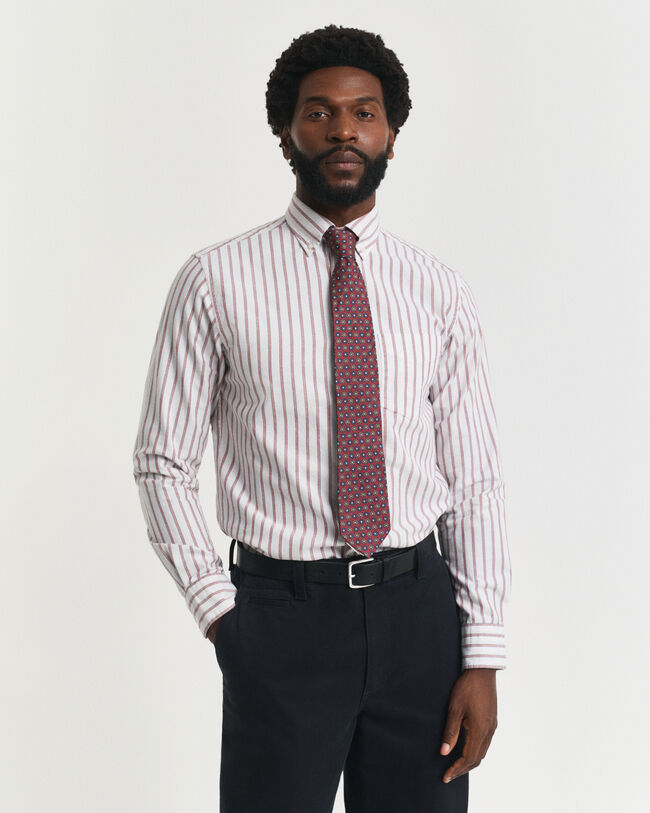 Camisa Oxford Regular Fit Archive a rayas
