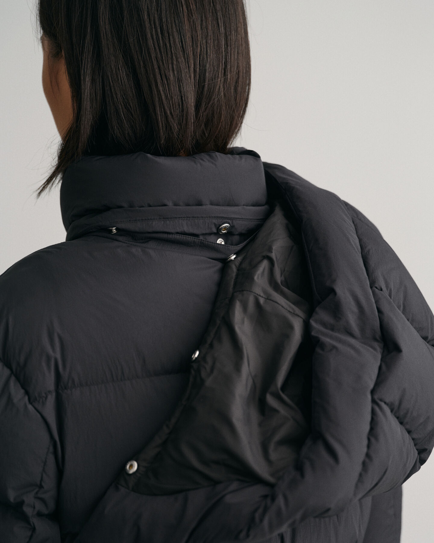 Chaqueta de plum&oacute;n y largo medio