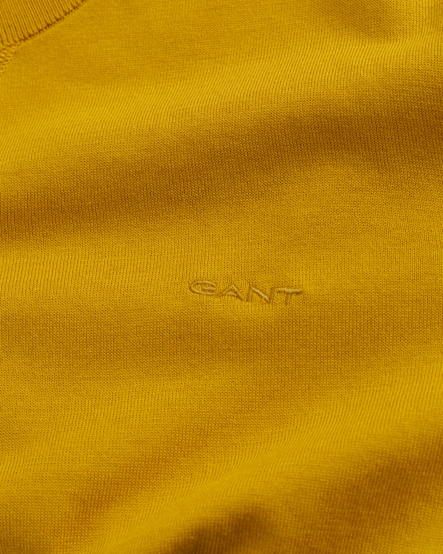 Jersey de cuello redondo de algod&oacute;n fino