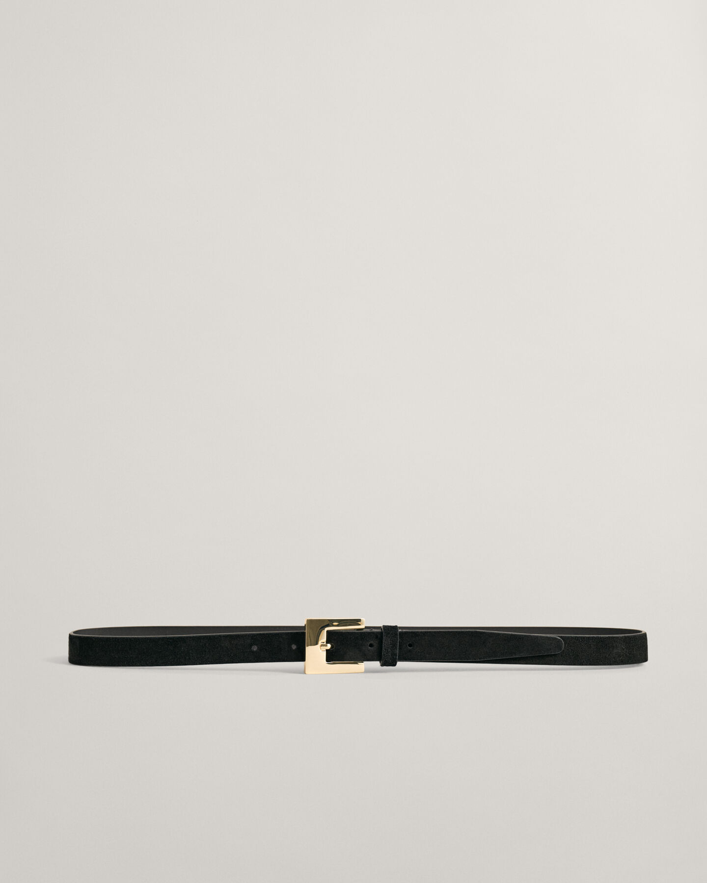 Cinturón fino de ante