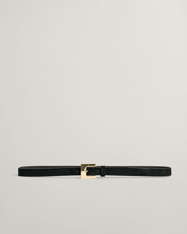 Cinturón fino de ante