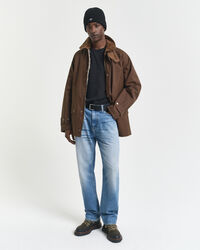 Jersey de cuello redondo en lana merino extrafina