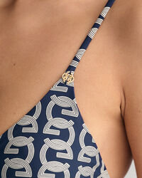 Top de triángulo G Patterned