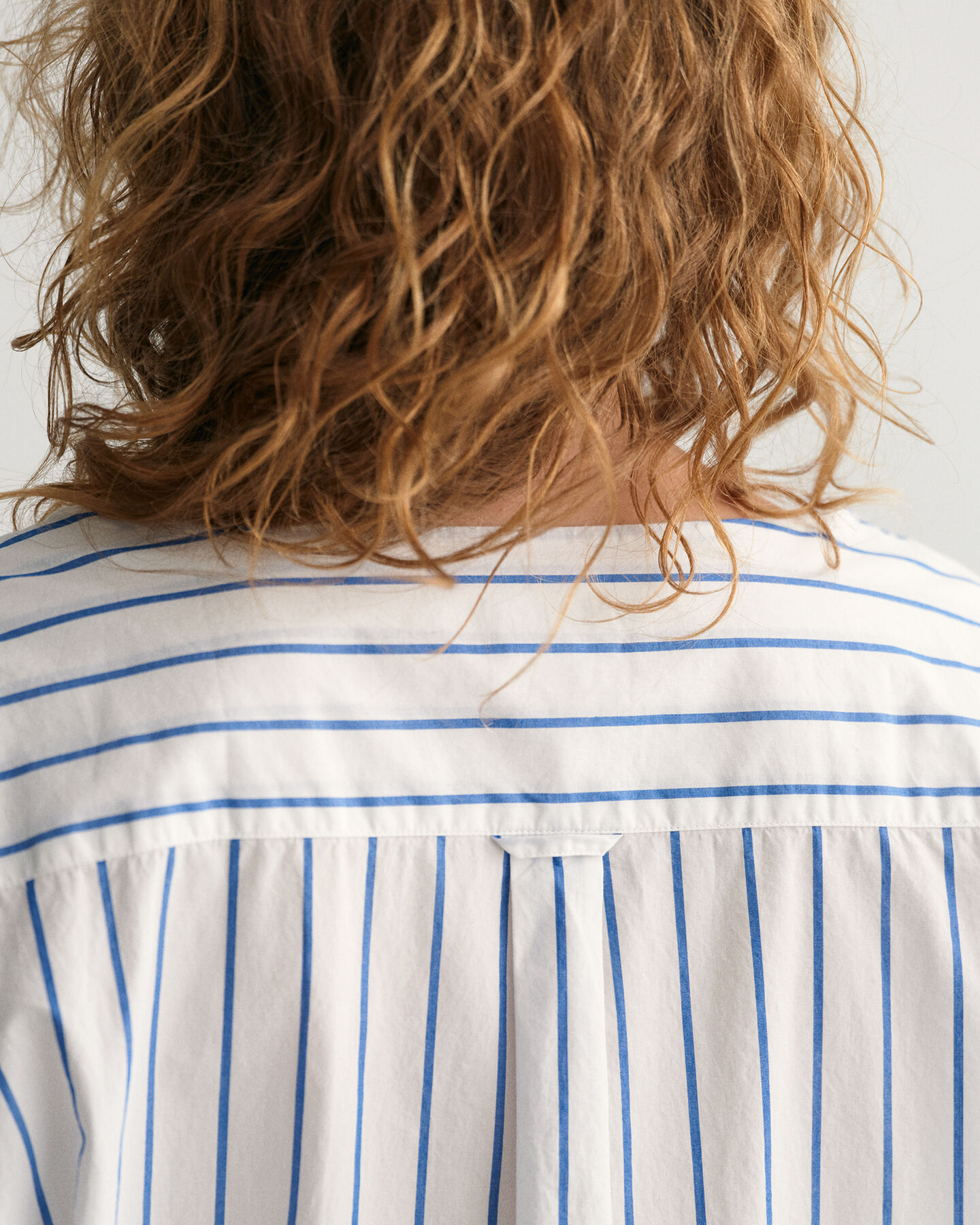 Camisa Relaxed Fit Popover a rayas