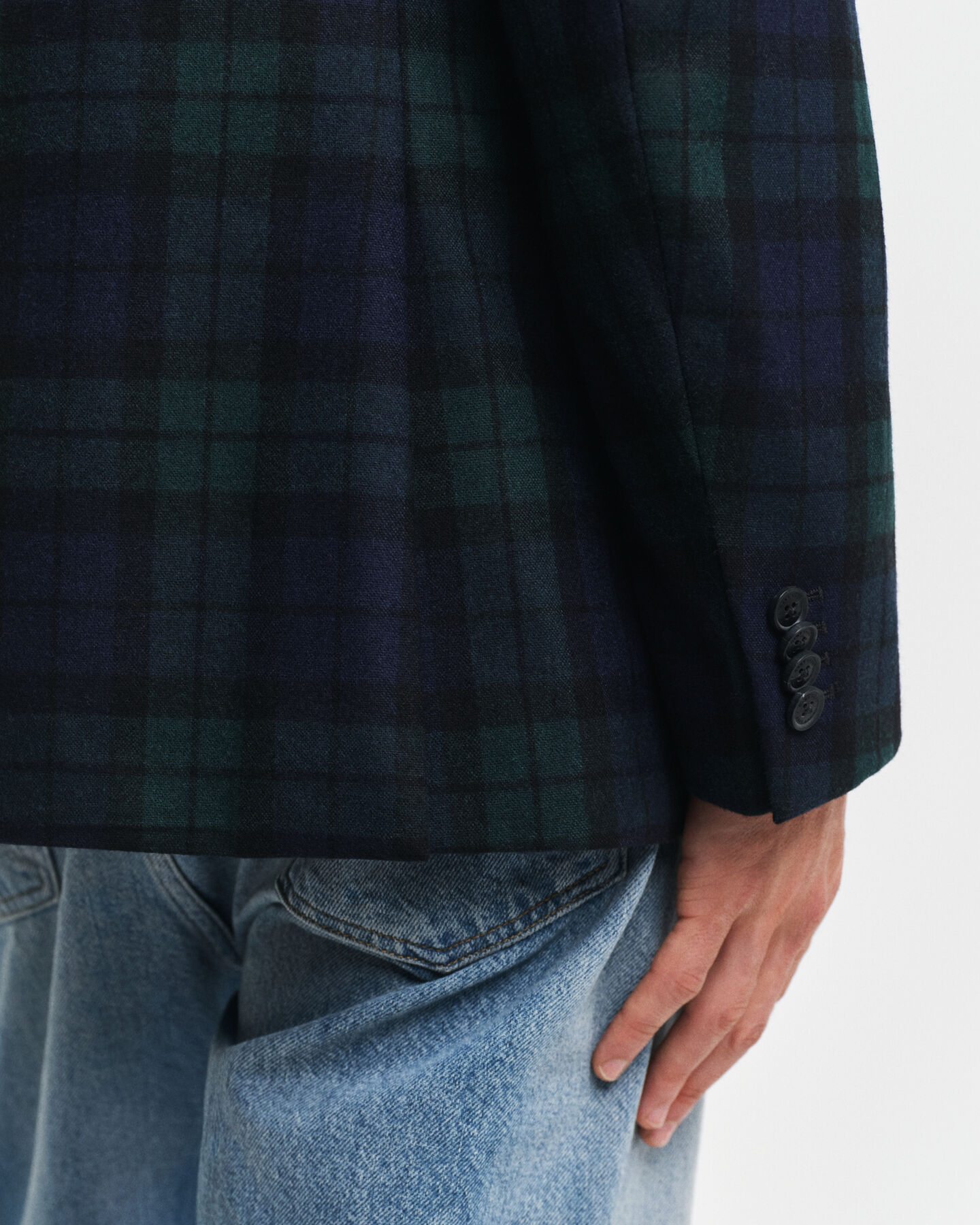 Americana de cuadros Black Watch