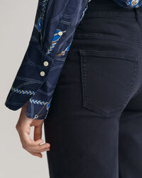 Blusa Relaxed Fit de seda y algodón Sailing Print