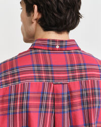 Camisa Relaxed Fit a cuadros de tela escocesa