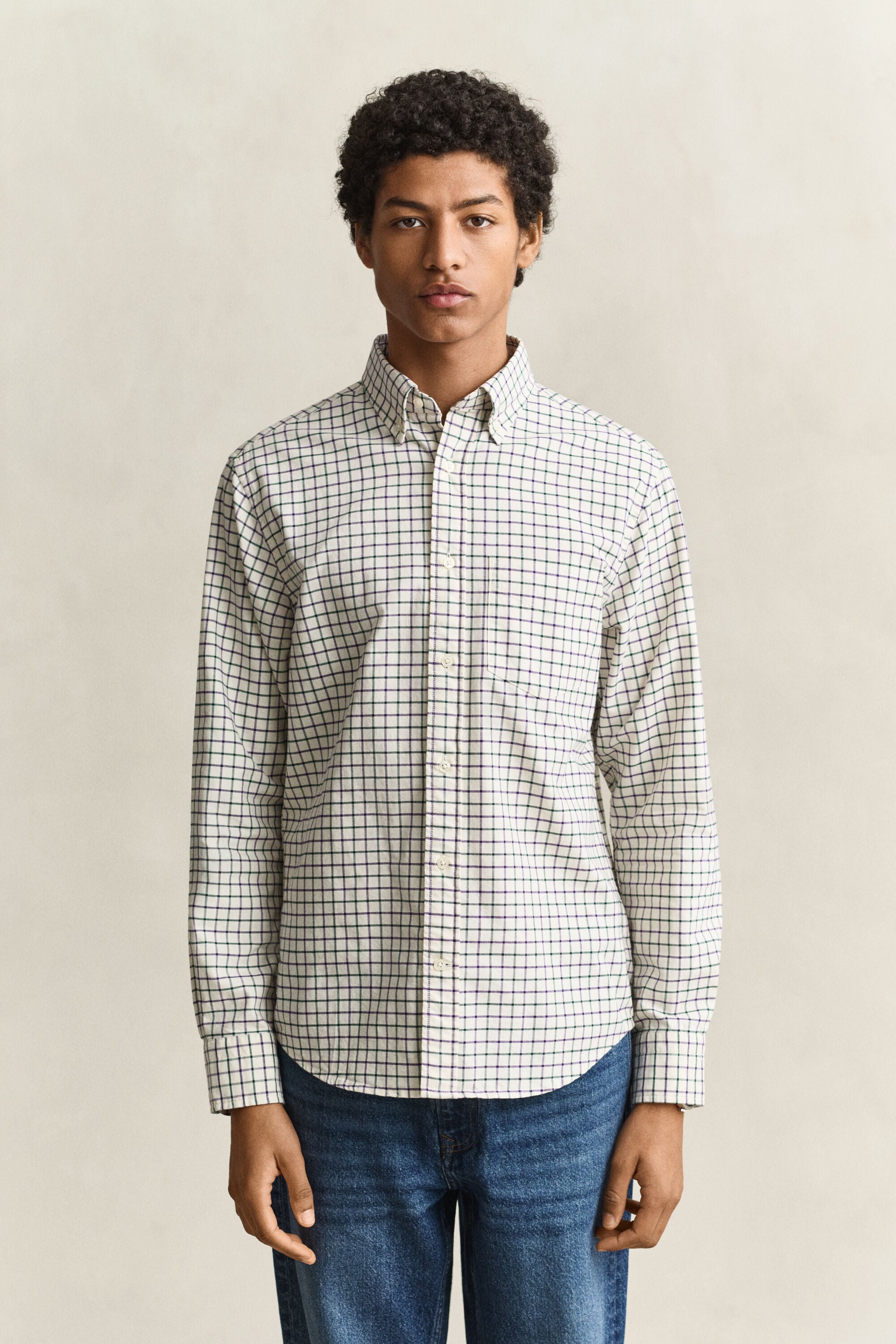 Camisa Oxford Archive de cuadros