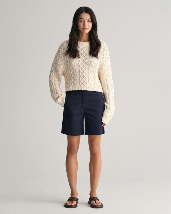 Pantalones chinos cortos