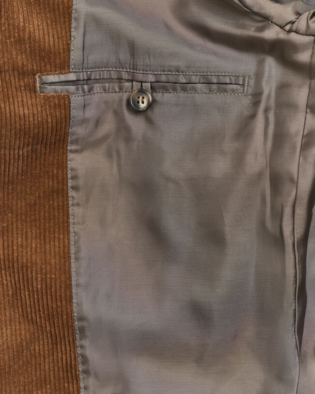 Chaqueta acolchada de pana