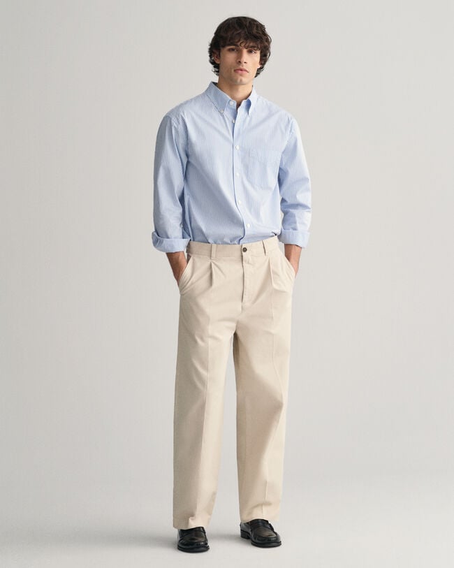 Pantalones chinos Relaxed Fit Peached Cotton