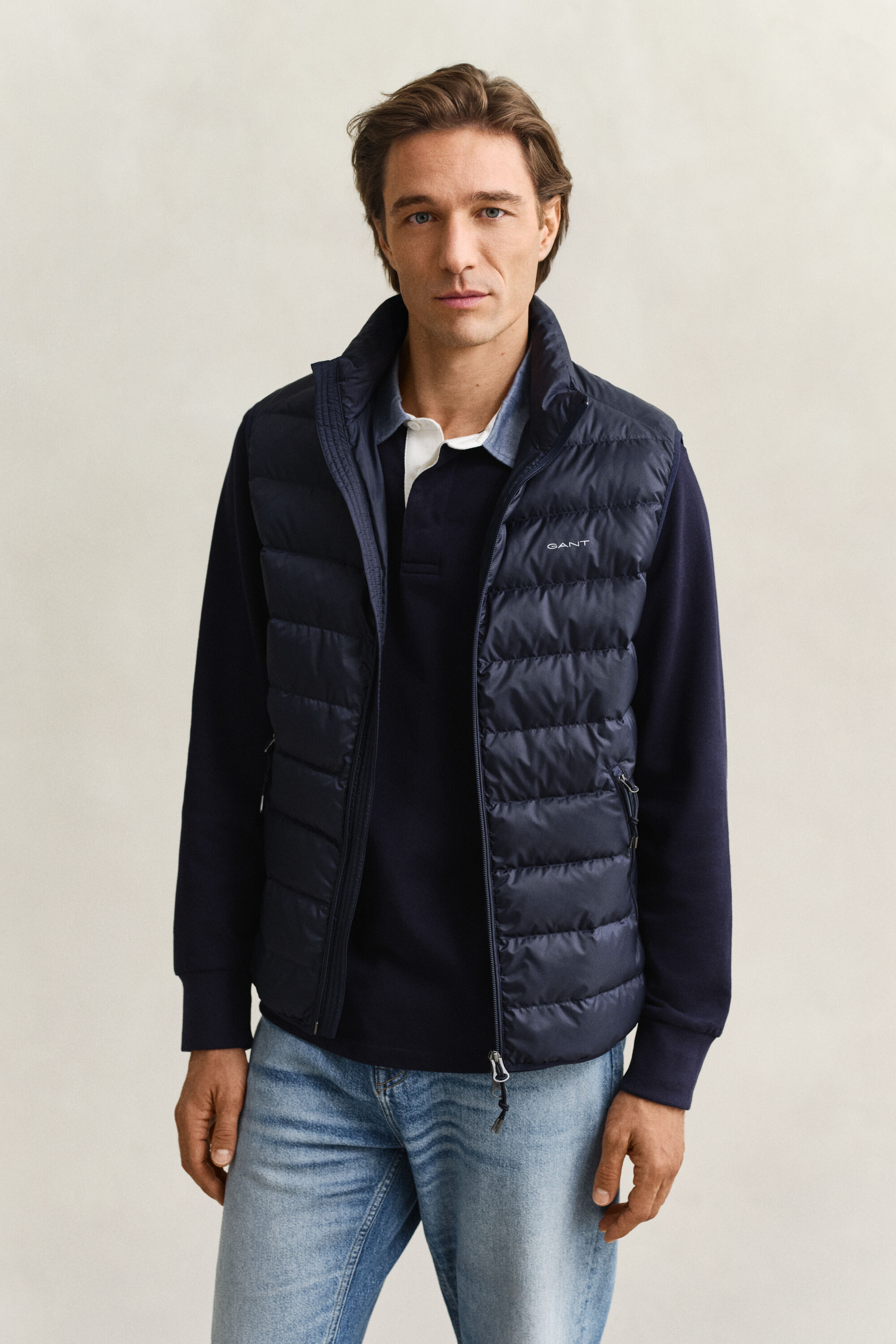 Chaleco de plumón ligero