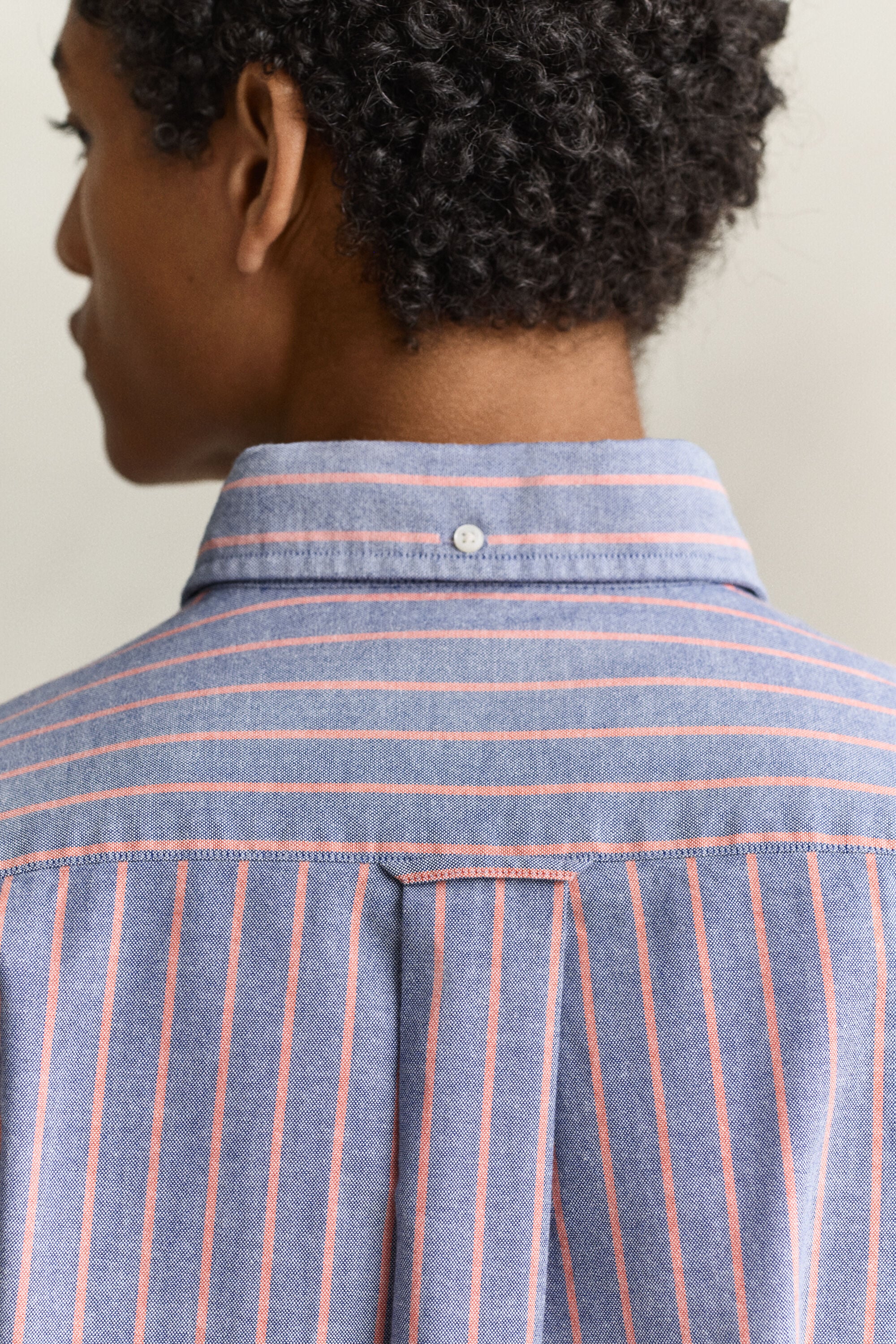 Camisa Oxford clásica a rayas