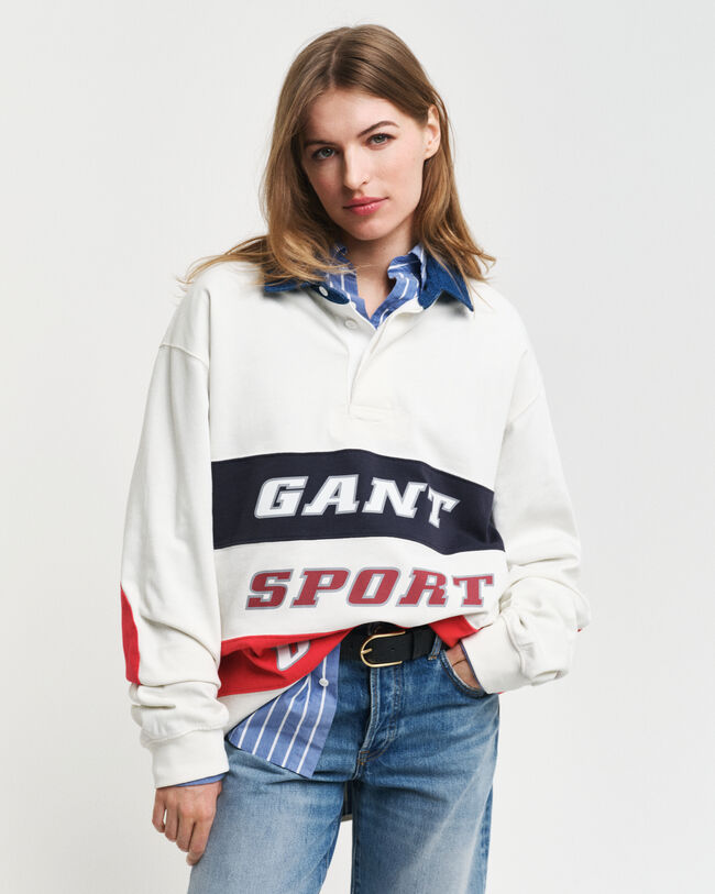 Heavy Rugger con cuello de tela vaquera