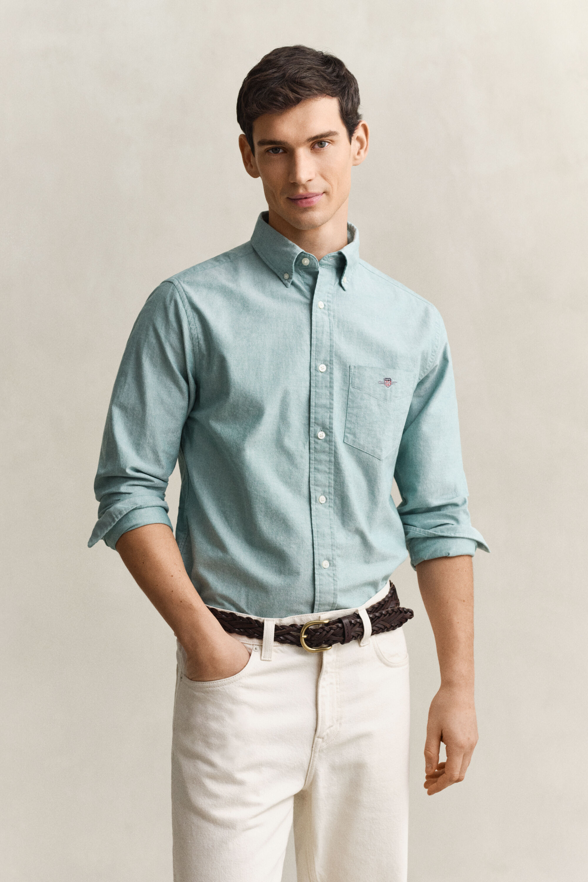 Camisa Oxford clásica Regular Fit