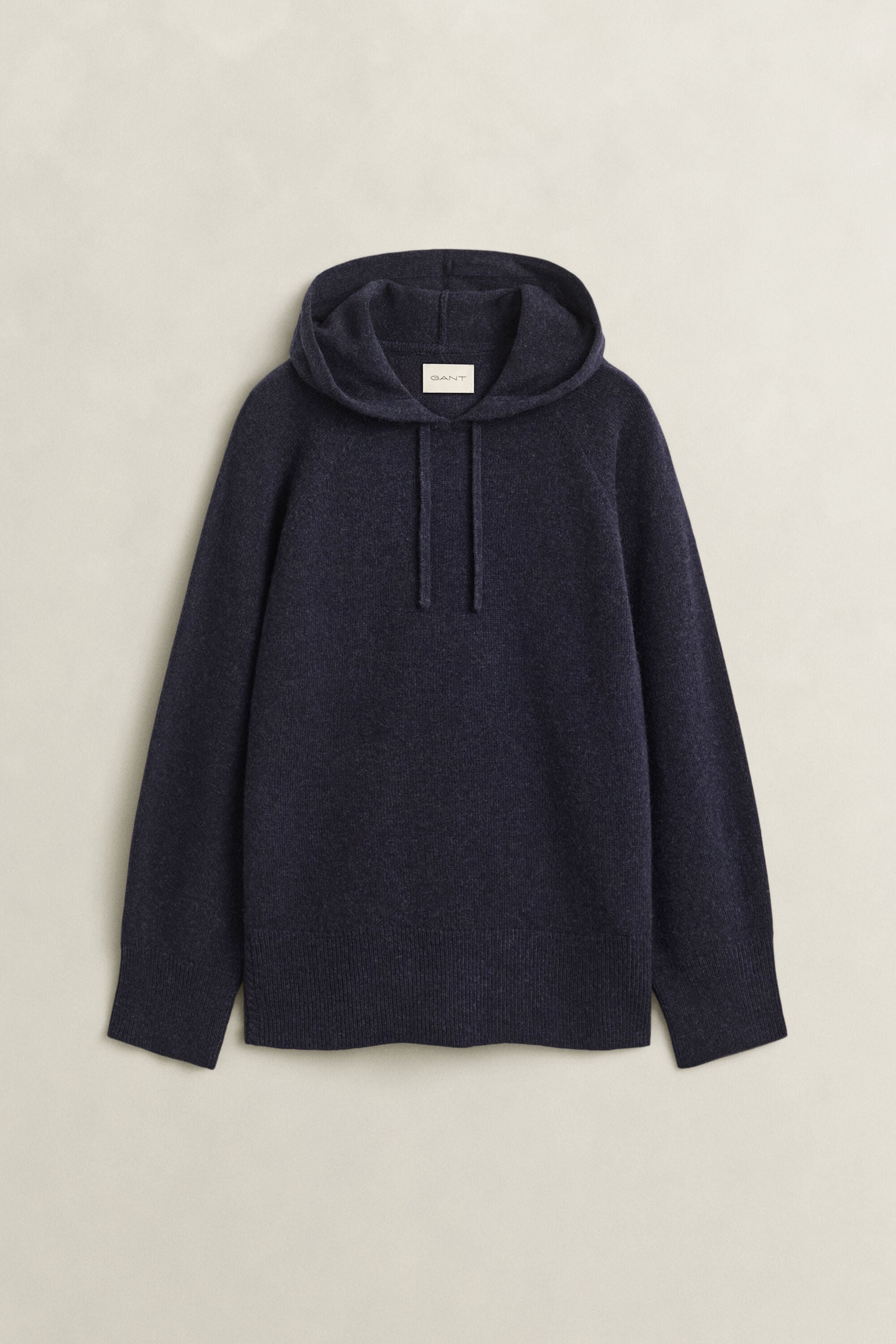 Sudadera de lana y cachemir con capucha