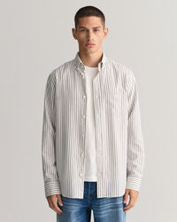 Camisa Oxford Regular Fit Archive a rayas