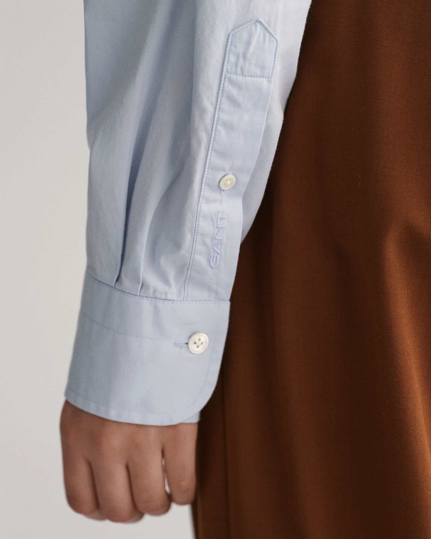 Camisa extragrande de popelina Compact