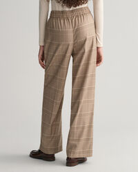 Pantalones Relaxed Fit Pull-On a cuadros