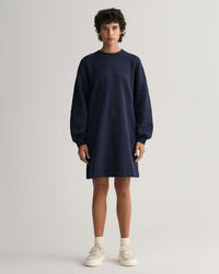 Vestido de manga larga Logo Volume