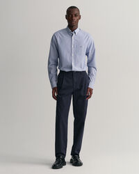 Pantalones chinos Slim Fit de sarga con pinzas