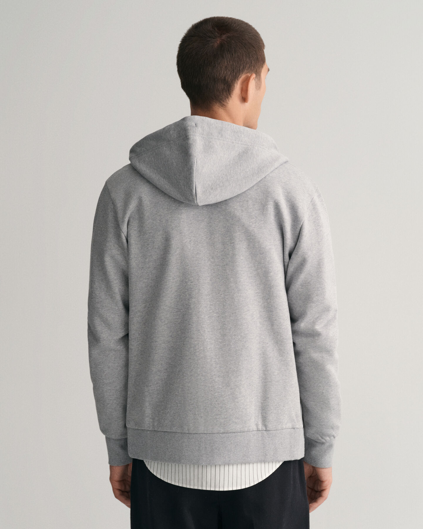 Sudadera con capucha y cremallera Tonal Shield