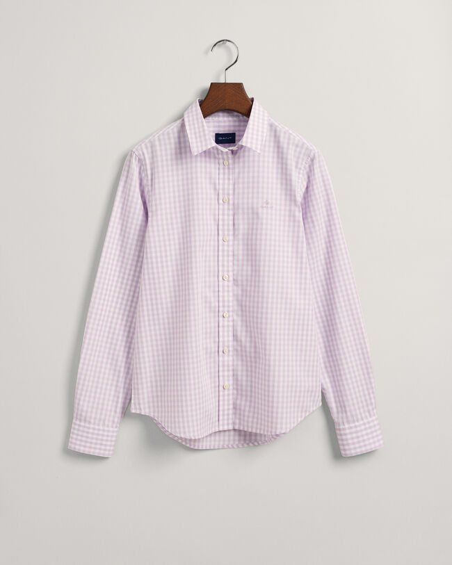 Camisa Regular Fit de velarte a cuadros Vichy