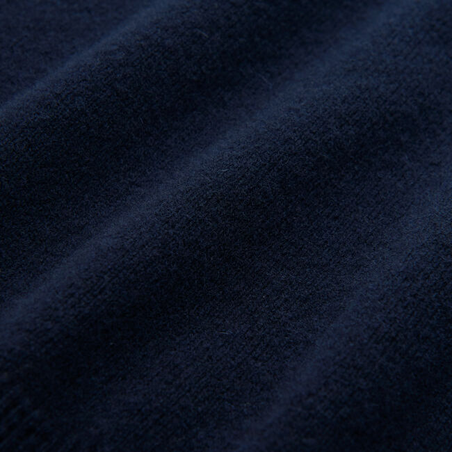 Jersey de cuello redondo en lana de oveja muy fina